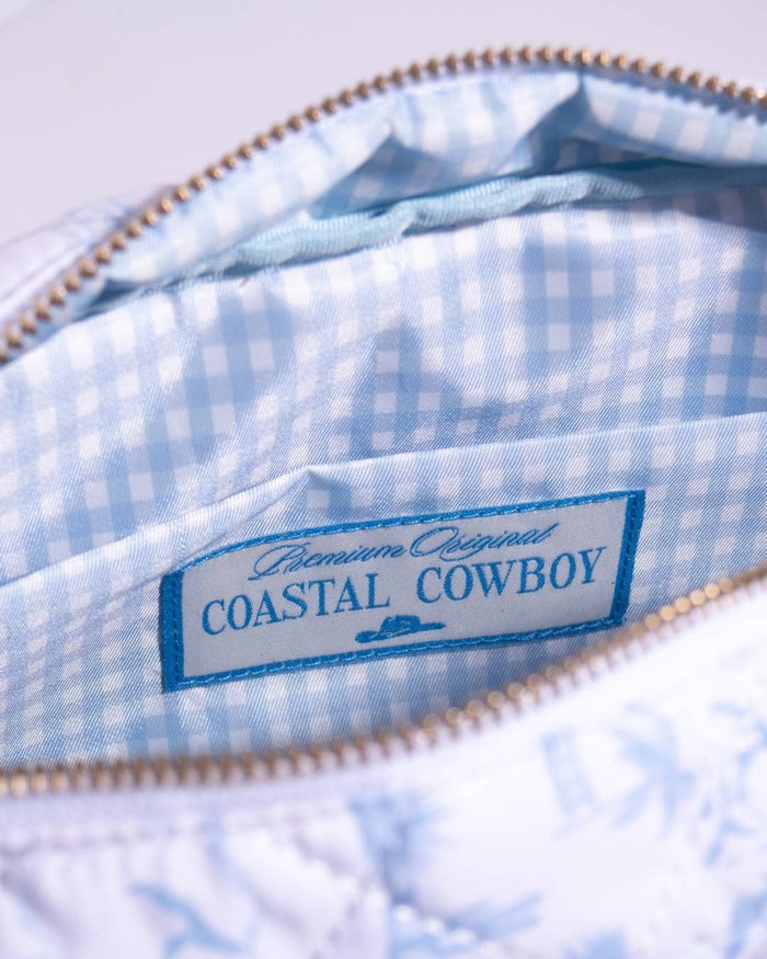Country & Coastal Makeup Travel Bag