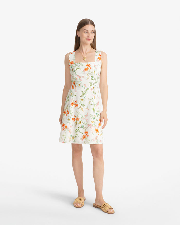 Cove Sleeveless Mini Dress in Floral
