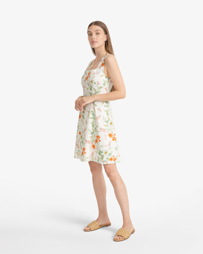 Cove Sleeveless Mini Dress in Floral