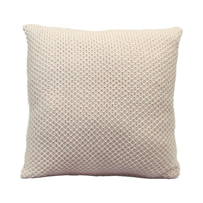 The Good Housewife Cream Chunky Knit Cushion (45cm) | Koop.co.nz