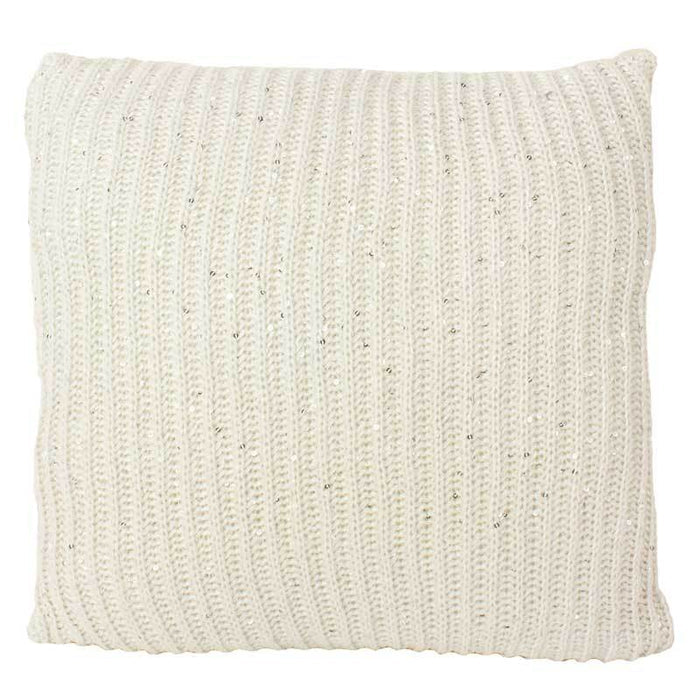 Emporium Cream Langham Knit Cushion (40cm) | Koop.co.nz
