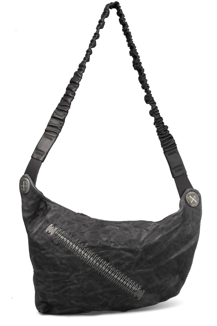 Isaac Sellam | SS26 - Crossbody leather bag | PASSAGER PLOMB