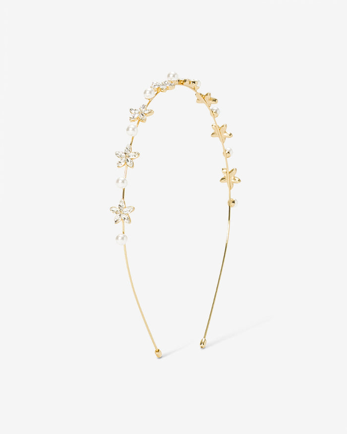 Crystal & Pearl Headband