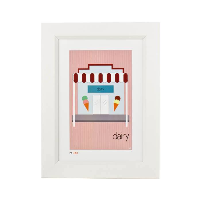 Pint Size Dairy Print (A4) | Koop.co.nz