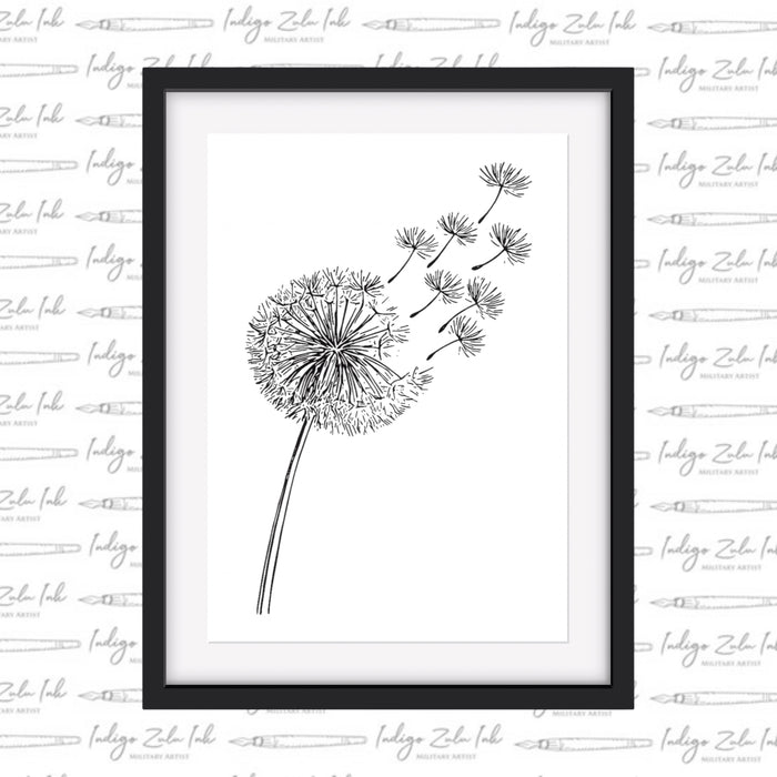 Dandelion - INDIGO ZULU INK