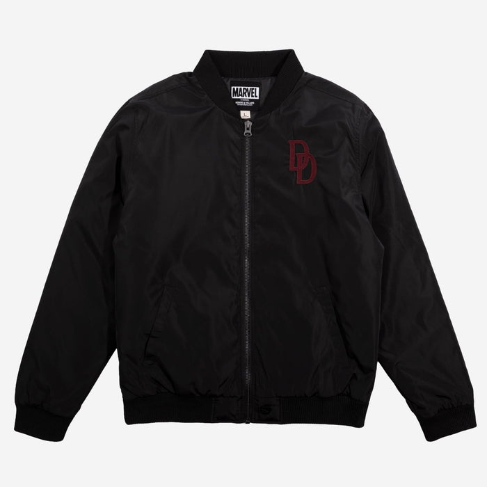Daredevil Braille Bomber Jacket - Heroes & Villains-Marvel-Bomber Jacket