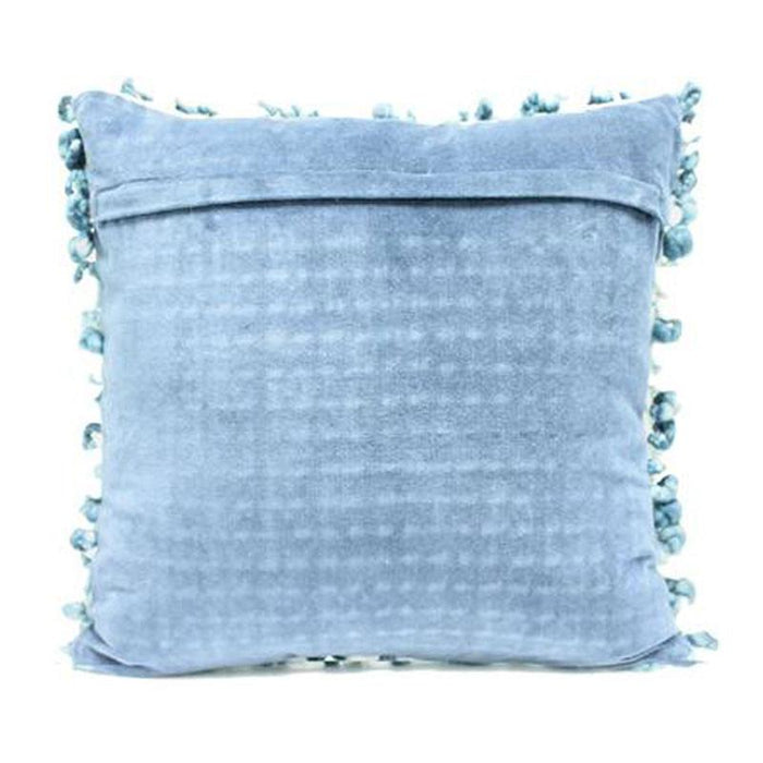 Stoneleigh & Roberson Dark Blue Bobble Cushion (45cm) | Koop.co.nz