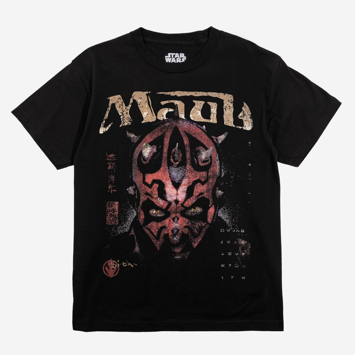 Darth Maul Forge Heavyweight Boxy Tee - Heroes & Villains-Star Wars-T-Shirt