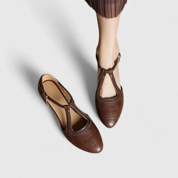 DELPHINE | ELEGANT FLAT SANDALS
