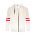 Descendants of the Island Creme Men's All Over Print Full Zip Hoodie (Model H14)