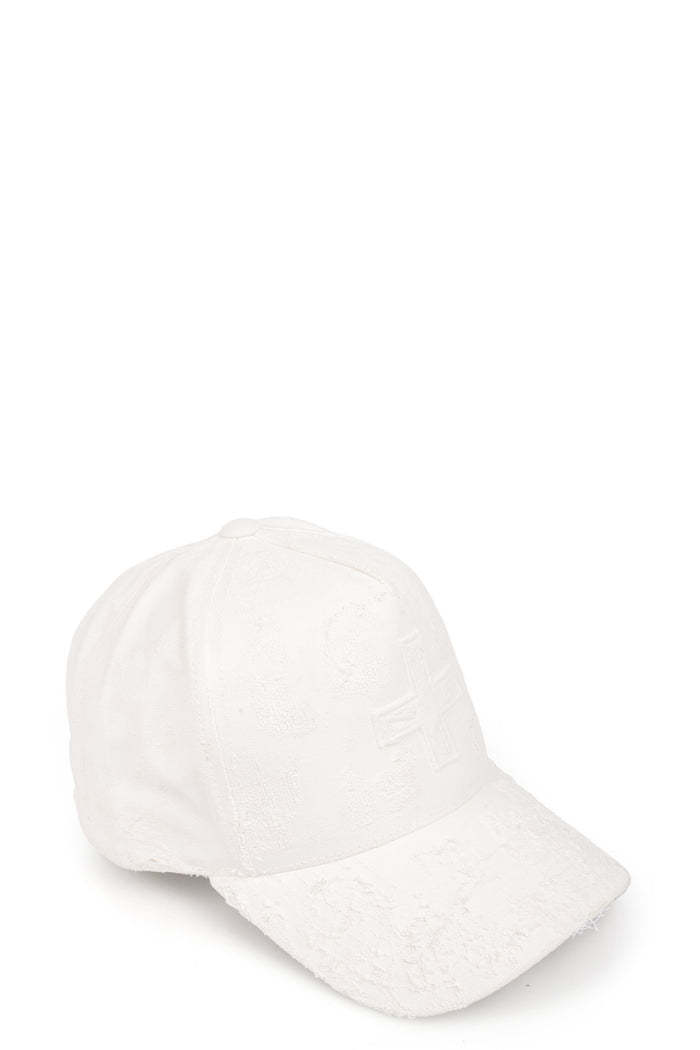 MD75 | SS26 - Distressed cap, White MD13208