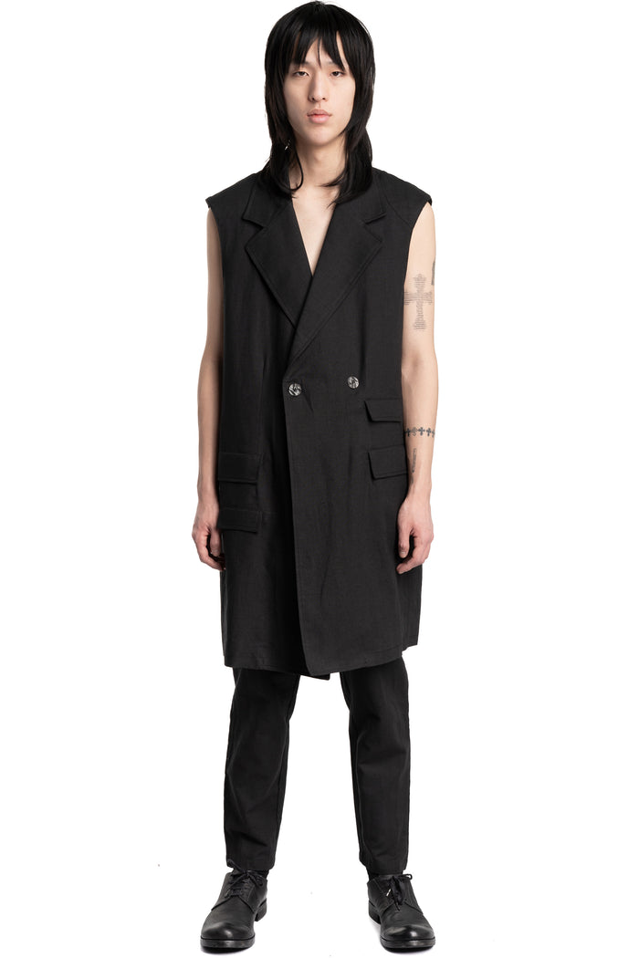 La Haine Inside Us | Double breasted vest M1262