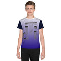 DTI Blueberry Crayon Logo Youth crew neck t-shirt