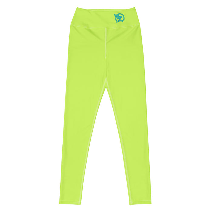 DTI Caf Green Yoga Leggings
