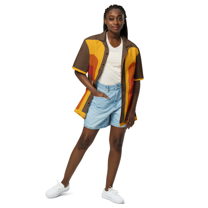 DTI Retro Island Dude Unisex button shirt