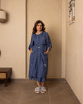 Dune Dress (Dark Blue)