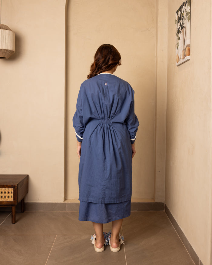 Dune Dress (Dark Blue)