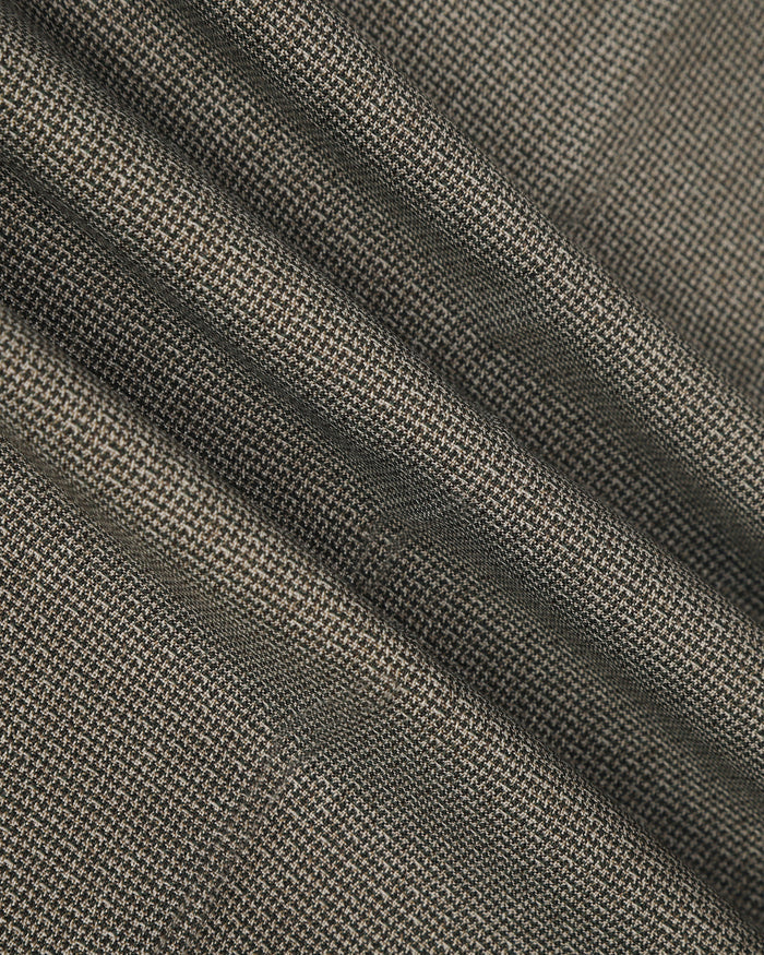Ease Fit Formal Green Textured Trouser - Cuba