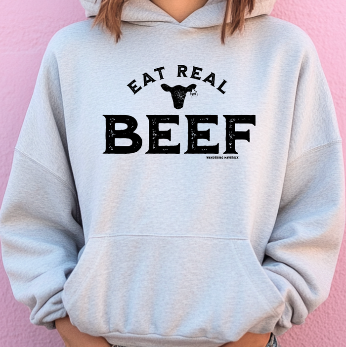 Eat Real Beef – Hoodie