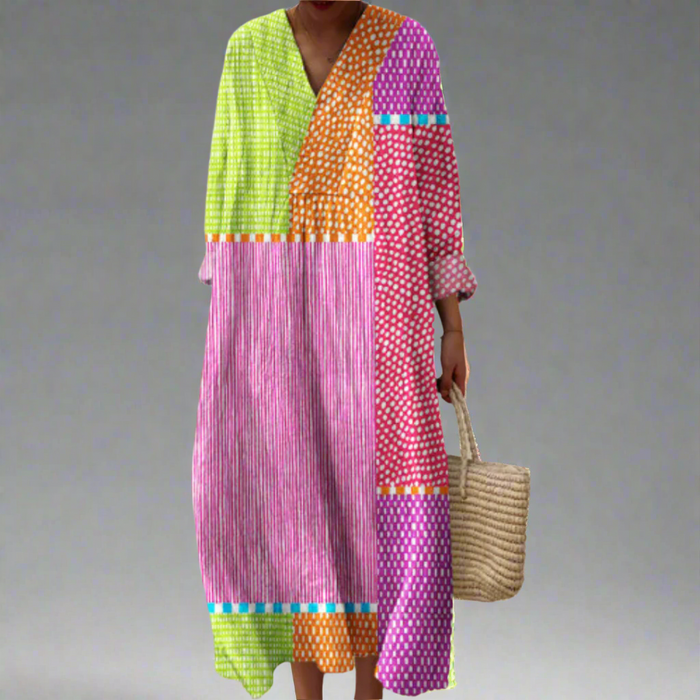 Élodie | Spring Mosaic Dress