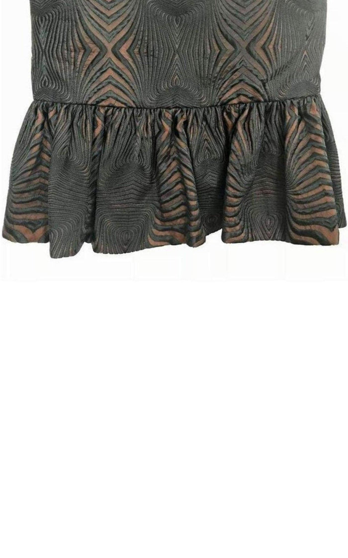 Manish Arora Embroidered Maxi Ruffle Hem Skirt - Runway Catalog