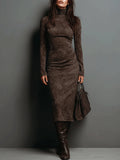 Emma | Long Sleeve Midi Dress