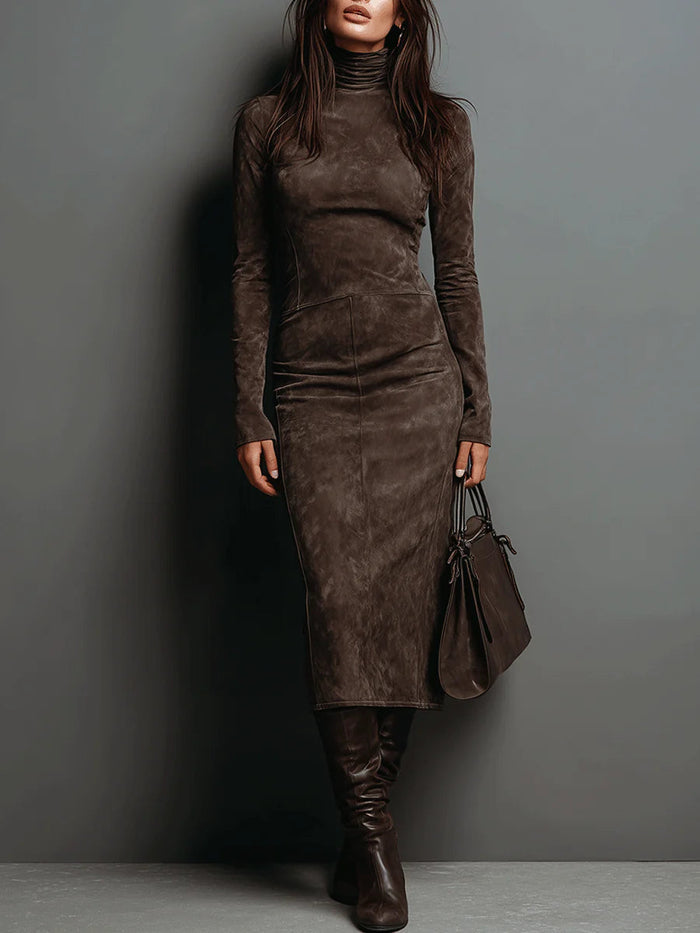 Emma | Long Sleeve Midi Dress