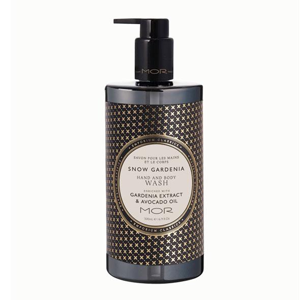 MOR Boutique Emporium Hand & Body Wash (500ml) - Snow Gardenia | Koop.co.nz