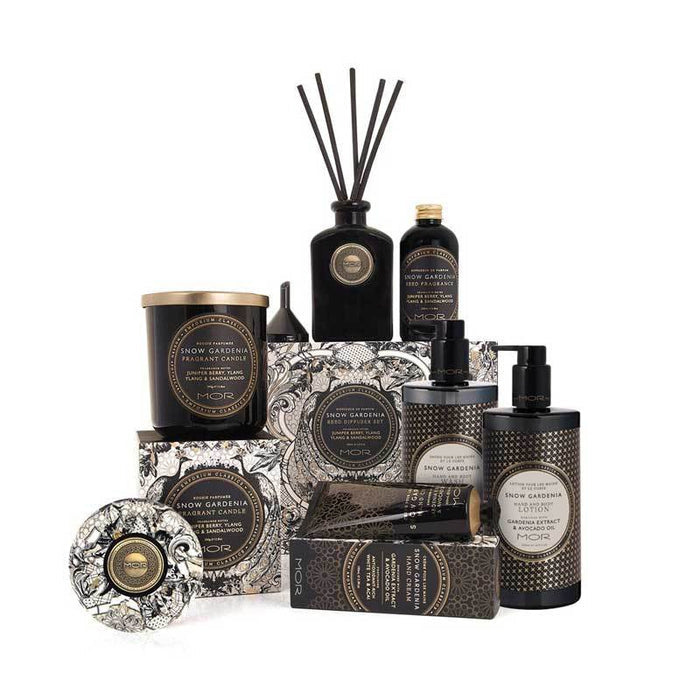 MOR Boutique Emporium Reed Diffuser Set - Snow Gardenia (180ml) | Koop.co.nz