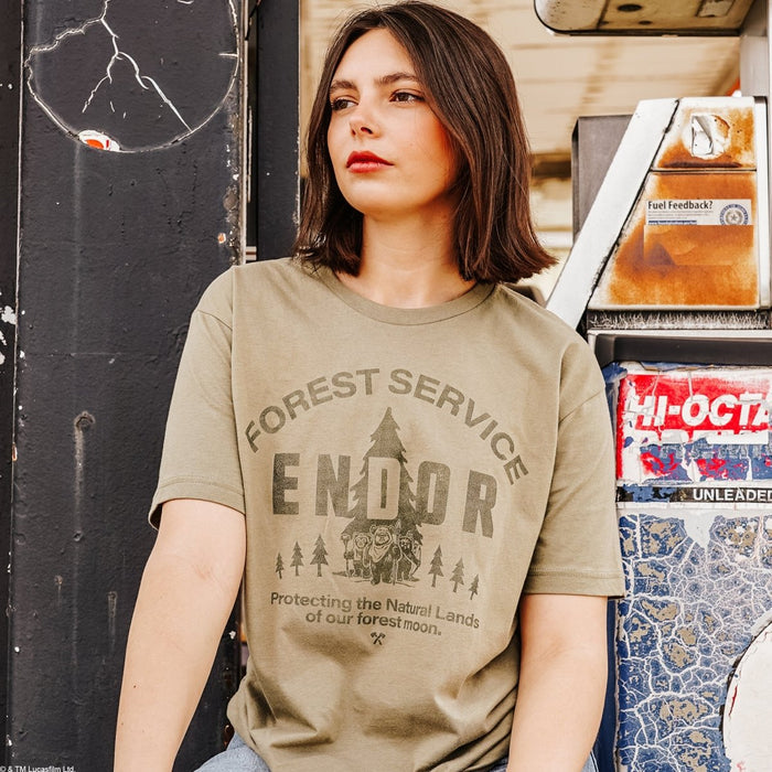 Endor Forest Service Classic Comfort Tee - Heroes & Villains-Star Wars-T-Shirt