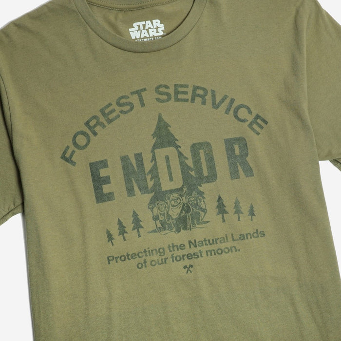 Endor Forest Service Classic Comfort Tee - Heroes & Villains-Star Wars-T-Shirt