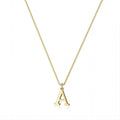 Enzhalynne | Necklace with Initials 18K Gold