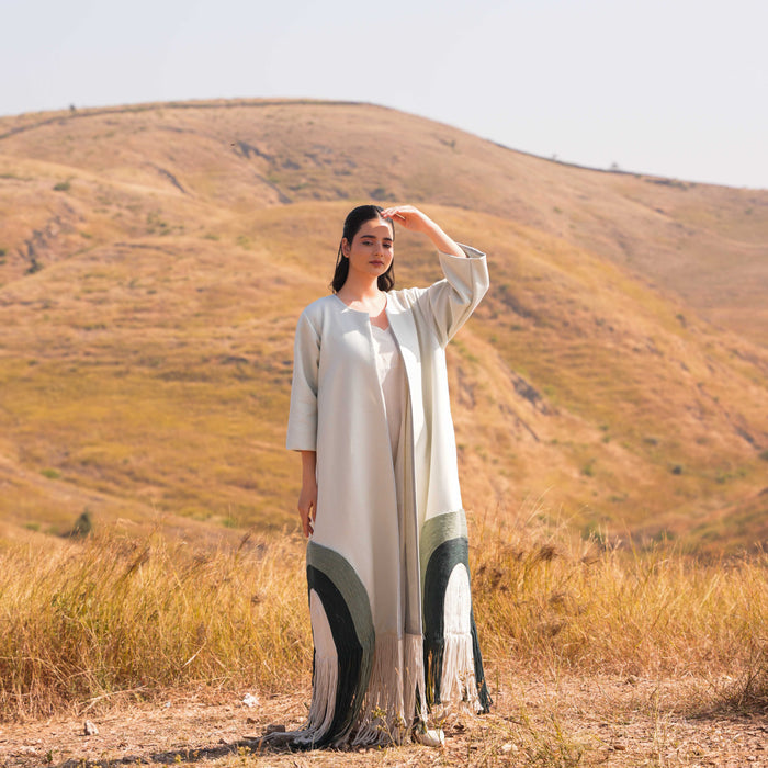 Grey Ethera Dress and Jacket Set - OurDve