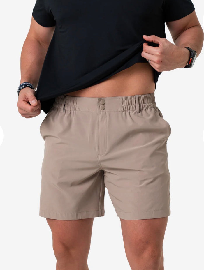 Everyday Short - Cobblestone Khaki