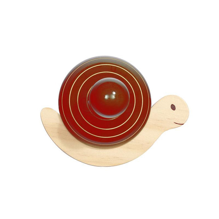 Maya Organic Fair Trade Wooden Wall Hook - Snail | Koop.co.nz