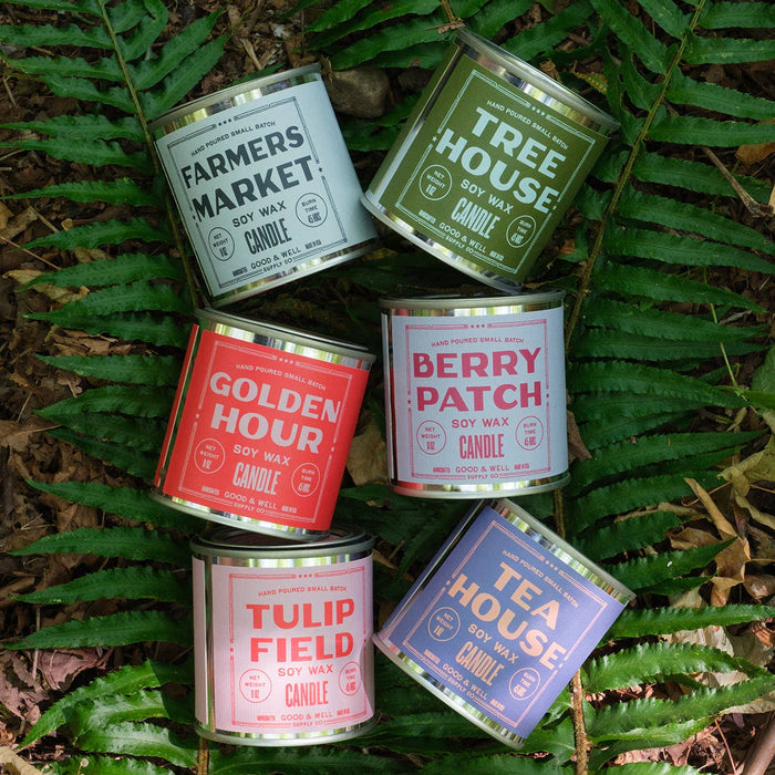 Farmer's Market Soy Candle - Happy Place Collection