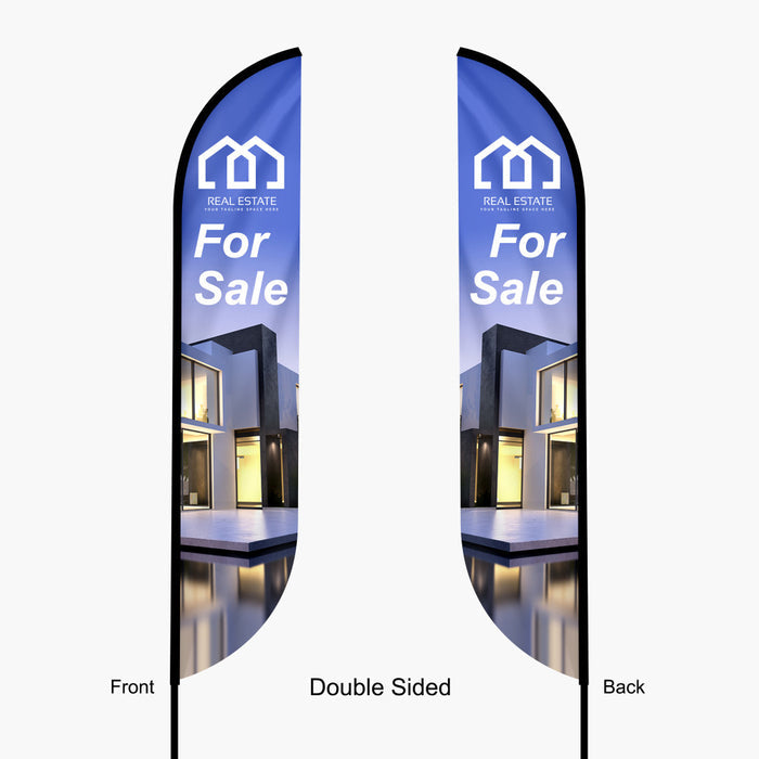 Feather Convex Flag