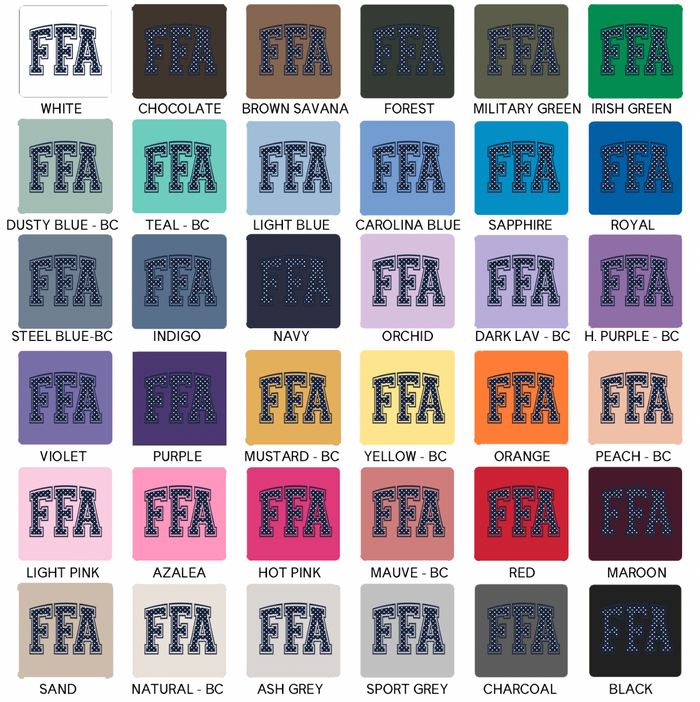 FFA Polka Dot– Hoodie