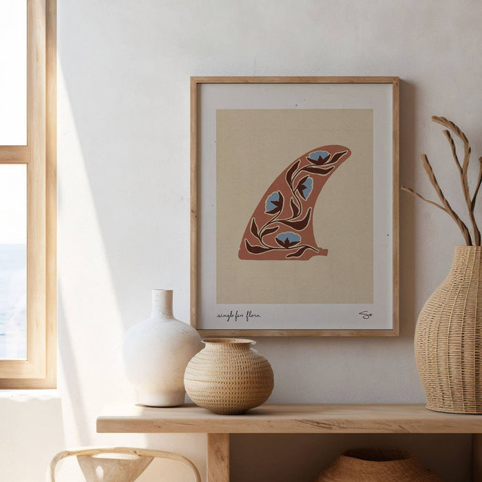 Fin Garden 2 | Surf Inspired Print