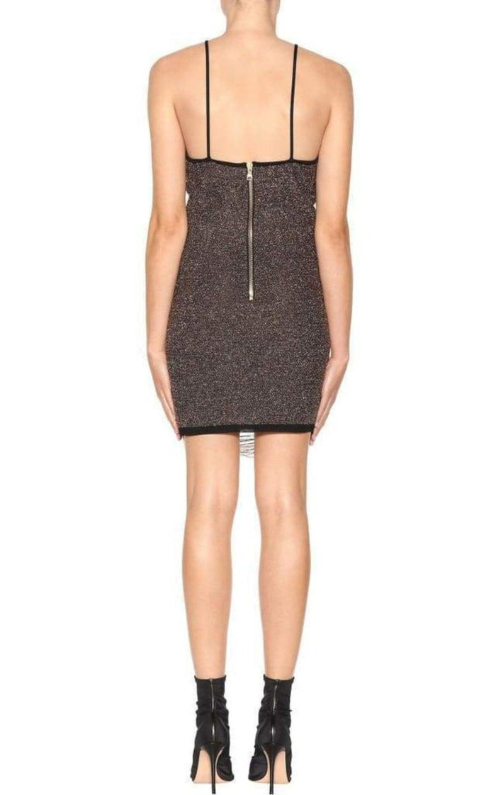 Balmain Fitted Fringe Dress - Runway Catalog