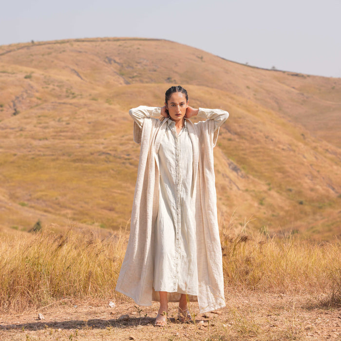 Grey Flavia Dress and Jacket Set - OurDve