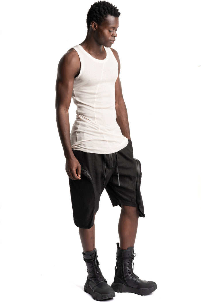 Gall | SS26 - Flow Curve Tank Top, Ivory 22