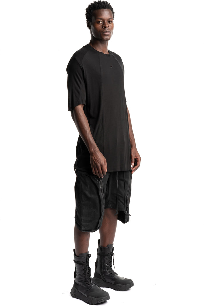 Gall | SS26 - Flow Rib Tee, Black 20