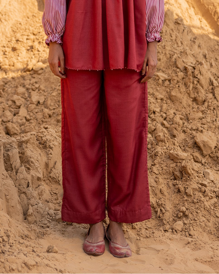Fract Pants - Maroon