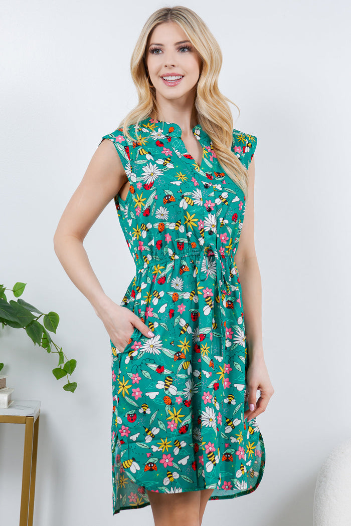 French Cafe Dress Bugs
