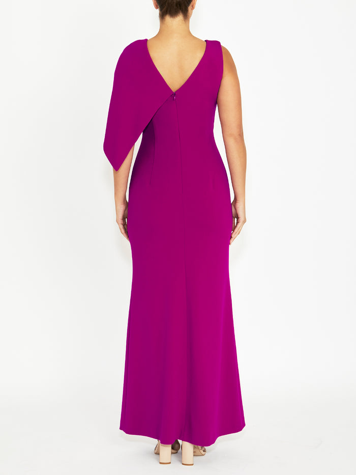 Freya Magenta Gown