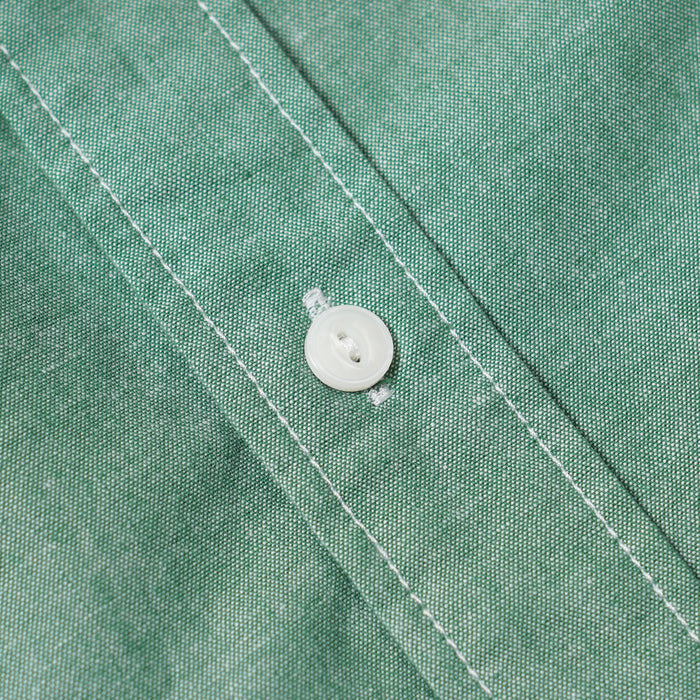 Frizmworks Cigarette Pocket Chambray Shirt - Green
