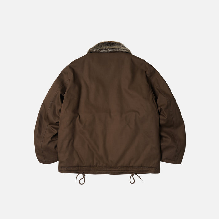 Frizmworks Edgar N-1 Deck Jacket - Brown