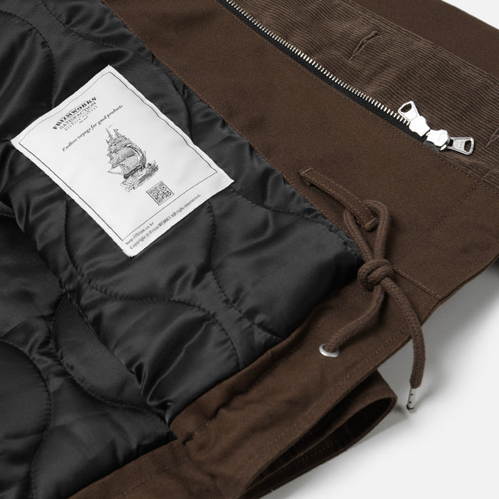 Frizmworks Edgar N-1 Deck Jacket - Brown