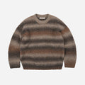 Frizmworks Graduation Boucle Knit - Brown Mix
